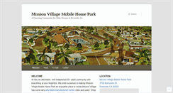 Desktop Screenshot of missionvillagemhp.com