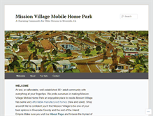 Tablet Screenshot of missionvillagemhp.com
